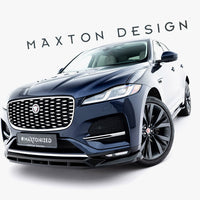 Maxton Design - Front Splitter Jaguar F-Pace R-Sport Mk1 Facelift