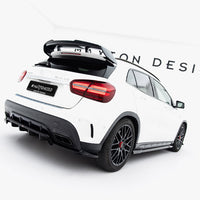 Maxton Design - Rear Splitter (Vertical Bars) Mercedes-Benz GLA 45 AMG X156 Facelift