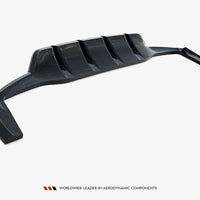 Maxton Design - Rear Splitter (Vertical Bars) Mercedes-Benz GLA 45 AMG X156 Facelift
