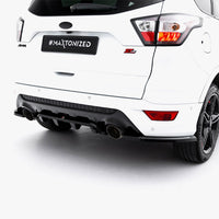 Maxton Design - Central Rear Splitter (Vertical Bars) Ford Kuga ST-Line Mk2 Facelift