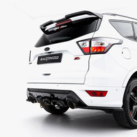 Maxton Design - Central Rear Splitter (Vertical Bars) Ford Kuga ST-Line Mk2 Facelift