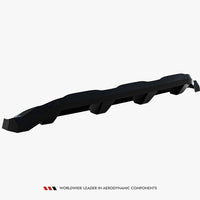 Maxton Design - Central Rear Splitter (Vertical Bars) Ford Kuga ST-Line Mk2 Facelift
