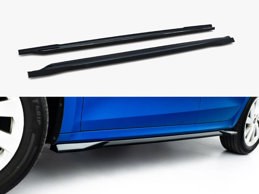Maxton Design - Side Skirts Diffusers Skoda Octavia Liftback / Estate Mk4 Facelift