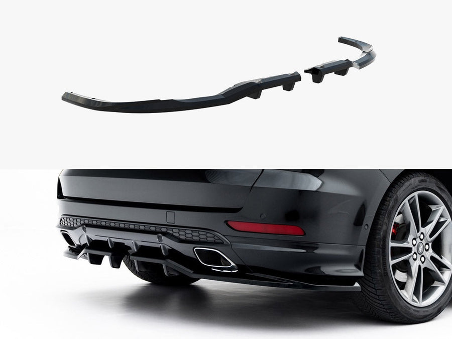 Maxton Design - Rear Splitter (Vertical Bars) Ford S-Max ST-Line Mk2 Facelift