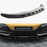 Maxton Design - Front Splitter V.2 BMW i3 S Mk1 Facelift