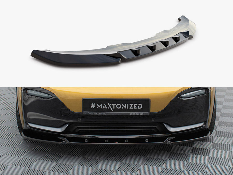 Maxton Design - Front Splitter V.2 BMW i3 S Mk1 Facelift