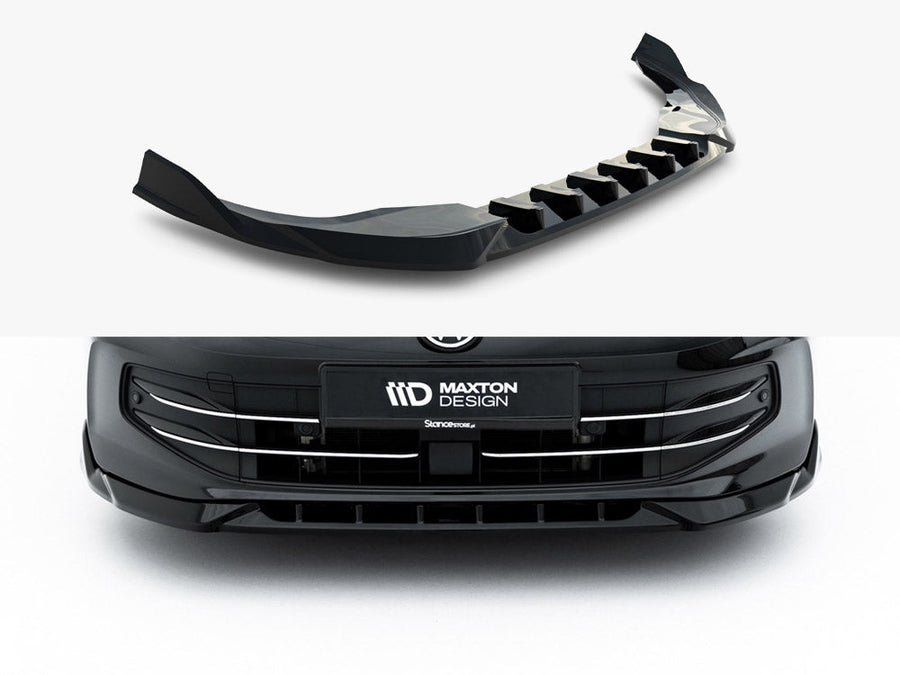 Maxton Design - Front Splitter V.1 Volkswagen Golf Mk8 Facelift