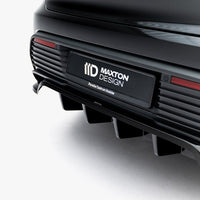 Maxton Design - Rear Splitter (Vertical Bars) Porsche Macan EV Mk1