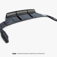 Maxton Design - Rear Splitter (Vertical Bars) Audi Q7 S-Line Mk2 Facelift 2