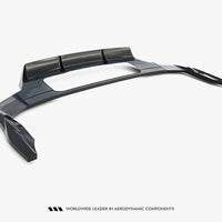 Maxton Design - Rear Splitter (Vertical Bars) Audi Q7 S-Line Mk2 Facelift 2