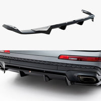 Maxton Design - Rear Splitter (Vertical Bars) Audi Q7 S-Line Mk2 Facelift 2