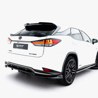 Maxton Design - Lower Spoiler CAP 3D Lexus RX F-Sport Mk4 Facelift