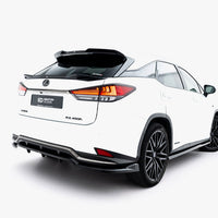 Maxton Design - Rear Splitter (Vertical Bars) Lexus RX F-Sport Mk4 Facelift