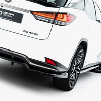 Maxton Design - Rear Splitter (Vertical Bars) Lexus RX F-Sport Mk4 Facelift