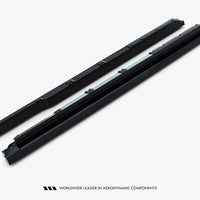 Maxton Design - Side Skirts Diffusers V.2 Lexus RX Mk4 Facelift (version without OEM step rails)