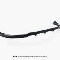 Maxton Design - Central Rear Splitter (Vertical Bars) Lexus RX Mk4 Facelift