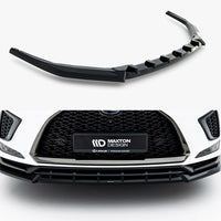 Maxton Design - Front Splitter Lexus RX F-Sport Mk4 Facelift