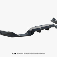 Maxton Design - Rear Splitter (Vertical Bars) BMW X2 M35i U10