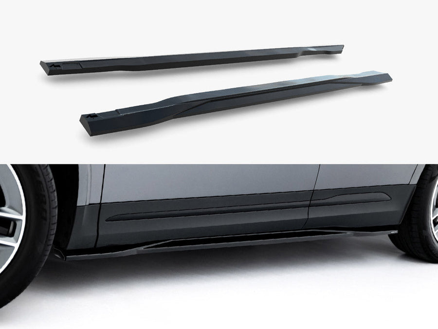 Maxton Design - Side Skirts Diffusers Mercedes-AMG GLA 35 H247 Facelift
