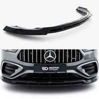 Maxton Design - Front Splitter V.1 Mercedes-AMG GLA 35 H247 Facelift