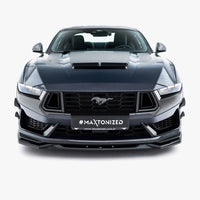 Maxton Design - Front Splitter V.2 Ford Mustang Dark Horse Mk7
