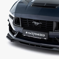Maxton Design - Front Splitter V.2 Ford Mustang Dark Horse Mk7