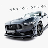 Maxton Design - Front Splitter V.1 Ford Mustang Dark Horse Mk7