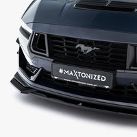 Maxton Design - Front Splitter V.1 Ford Mustang Dark Horse Mk7