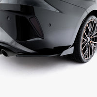 Maxton Design - Street PRO Rear Side Splitters + Flaps Cupra Leon ST Mk1 Facelift