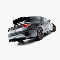 Maxton Design - Street PRO Rear Side Splitters Cupra Leon ST Mk1 Facelift