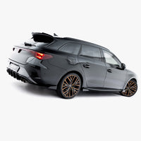 Maxton Design -  Street PRO Side Skirt Diffusers + Flaps Cupra Leon ST / Hatchback Aero Mk1 / Mk1 Facelift