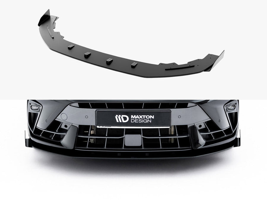 Maxton Design - Street PRO Front Splitter + Flaps Cupra Leon ST / Hatchback Mk1 Facelift