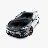 Maxton Design - Street PRO Front Splitter + Flaps Cupra Leon ST / Hatchback Mk1 Facelift