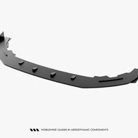 Maxton Design - Street PRO Front Splitter + Flaps Cupra Leon ST / Hatchback Mk1 Facelift