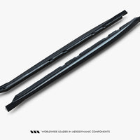 Maxton Design - Side Skirt Diffusers V.2 Cupra Leon ST / Hatchback Aero Mk1 Facelift