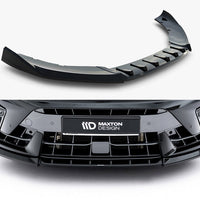 Maxton Design - Front Splitter V.1 Cupra Leon ST / Hatchback Mk1 Facelift