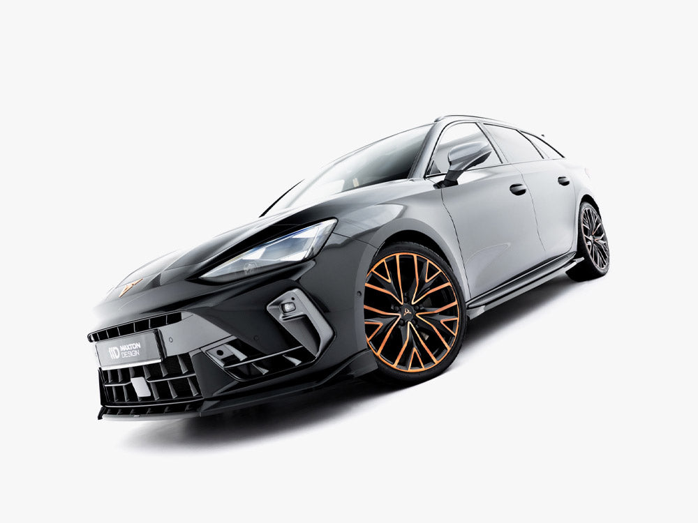 Maxton Design - Front Splitter V.1 Cupra Leon ST / Hatchback Mk1 Facelift