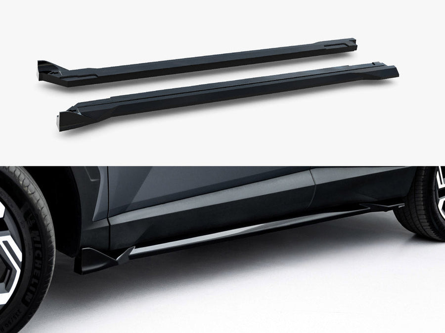 Maxton Design - Side Skirt Diffusers Hyundai Tucson Mk4 Facelift