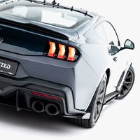 Maxton Design - Street PRO Rear Side Splitters + Flaps Ford Mustang Dark Horse Mk7