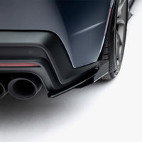 Maxton Design - Street PRO Rear Side Splitters + Flaps Ford Mustang Dark Horse Mk7