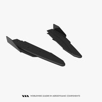 Maxton Design - Street PRO Rear Side Splitters + Flaps Ford Mustang Dark Horse Mk7