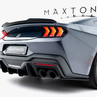 Maxton Design - Street PRO Rear Side Splitters Ford Mustang Dark Horse Mk7