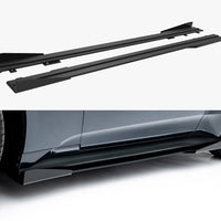Maxton Design - Street PRO Side Skirts Diffusers + Flaps Ford Mustang Dark Horse Mk7