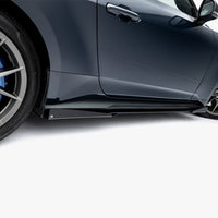 Maxton Design - Street PRO Side Skirts Diffusers + Flaps Ford Mustang Dark Horse Mk7