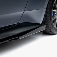 Maxton Design - Street PRO Side Skirts Diffusers + Flaps Ford Mustang Dark Horse Mk7