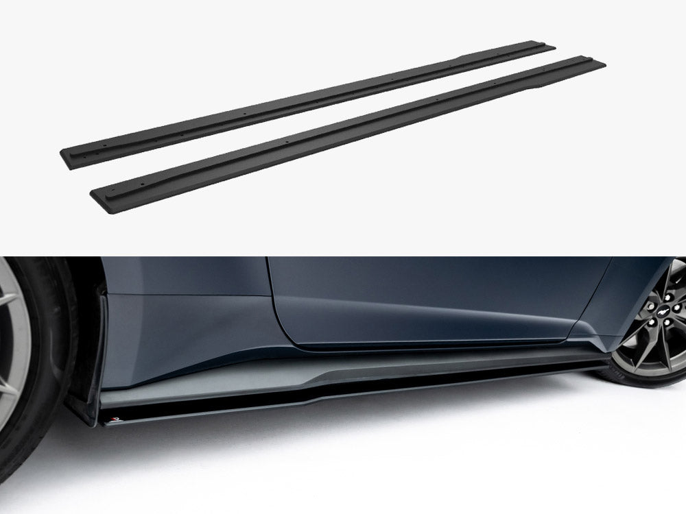 Maxton Design - Street PRO Side Skirts Diffusers Ford Mustang Dark Horse Mk7