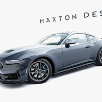 Maxton Design - Street PRO Side Skirts Diffusers Ford Mustang Dark Horse Mk7