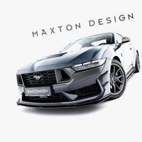 Maxton Design - Street PRO Front Splitter Ford Mustang Dark Horse Mk7