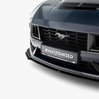 Maxton Design - Street PRO Front Splitter Ford Mustang Dark Horse Mk7