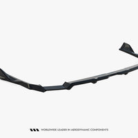 Maxton Design - Rear Splitter (Vertical Bars) V.2 Audi A6 S-Line C9